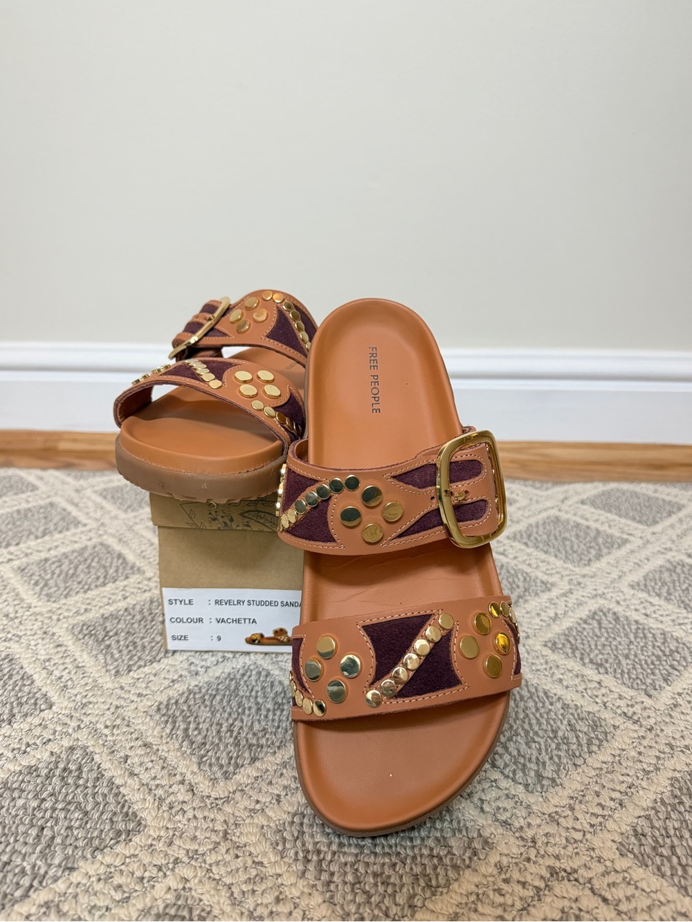 Free People Revelry Studded Sandal